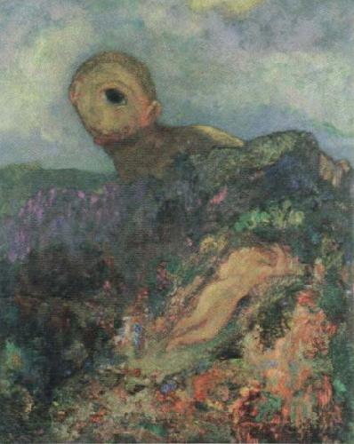 Odilon Redon the cyclops France oil painting art